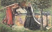 Dante Gabriel Rossetti Arthur's Tomb: The Last Meeting of Launcelort and Guinevere (mk28) china oil painting reproduction